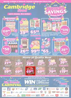 Cambridge Food Nelspruit & Seshego : Home Of Savings (24 September - 6 October 2020), page 1