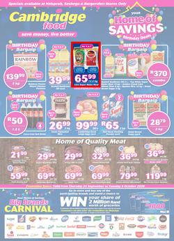 Cambridge Food Nelspruit & Seshego : Home Of Savings (24 September - 6 October 2020), page 1