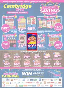 Cambridge Food Nelspruit & Seshego : Home Of Savings (24 September - 6 October 2020), page 1