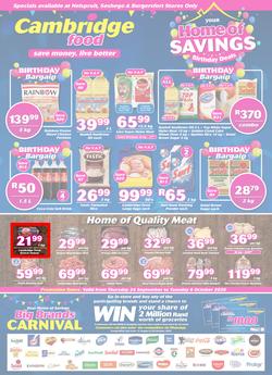 Cambridge Food Nelspruit & Seshego : Home Of Savings (24 September - 6 October 2020), page 1