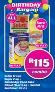 Selati Brown Sugar Combo-For All 