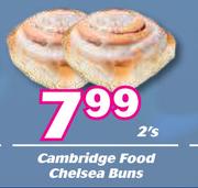 Cambridge Food Chelsea Buns-2's Pack