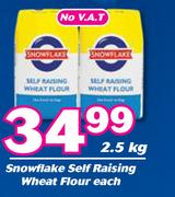 Snowflake Self Raising Wheat Flour-2.5Kg Each