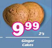 Ginger Cakes-2's Pack