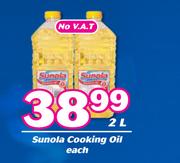 Sunola Cooking Oil-2Ltr Each