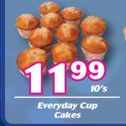 Everyday Cup Cakes-10's Pack