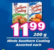 Hinds Southern Coating Assorted-200g Each
