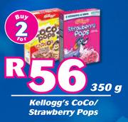 Kellogg's CoCo/Strawberry Pops-For 2 x 350g