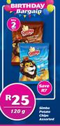 Simba Potato Chips Assorted-For 2 x 120g