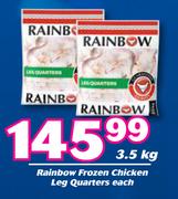Rainbow Frozen Chicken Legs Quarters-3.5Kg Each