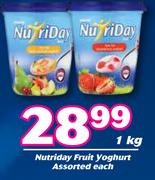 Nutriday  Fruit Yoghurt Assorted-1Kg Each