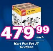 Hart 10 Piece J7 Pot Set
