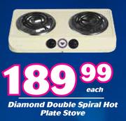 Diamond Double Spiral Hot Plate Stove