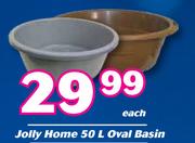 Jolly Home 90Ltr Oval Basin-Each