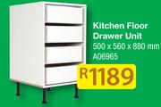 Kitchen Floor Drawer Unit A06965-500x560x880mm