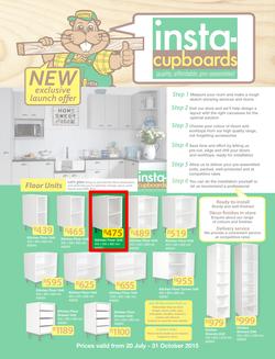 Timbercity : Insta-Cupboards (20 Jul - 31 Oct 2015), page 1