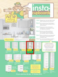Timbercity : Insta-Cupboards (20 Jul - 31 Oct 2015), page 1