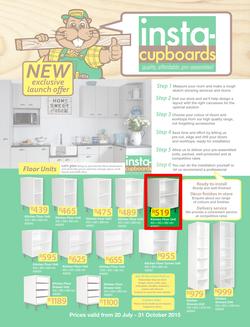 Timbercity : Insta-Cupboards (20 Jul - 31 Oct 2015), page 1