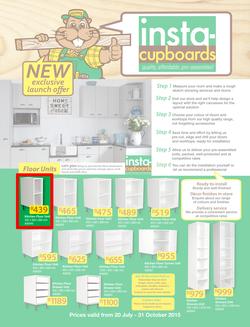 Timbercity : Insta-Cupboards (20 Jul - 31 Oct 2015), page 1