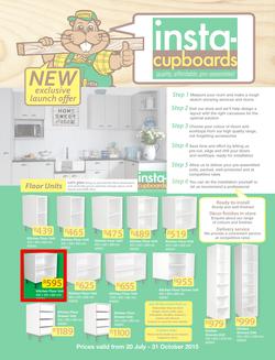 Timbercity : Insta-Cupboards (20 Jul - 31 Oct 2015), page 1