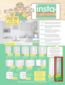 Timbercity : Insta-Cupboards (20 Jul - 31 Oct 2015), page 1