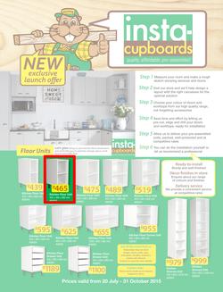 Timbercity : Insta-Cupboards (20 Jul - 31 Oct 2015), page 1