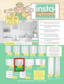 Timbercity : Insta-Cupboards (20 Jul - 31 Oct 2015), page 1