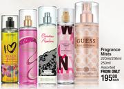 Fragrance Mists Assorted-220ml/236ml/250ml Each