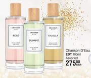 Chanson D'Eau EDT Assorted-100ml Each