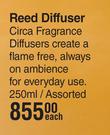 Reed Diffuser Assorted-250ml Each