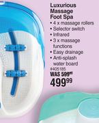 Luxurious Massage Foot Spa