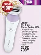 Philips Ladies Wet & Sry Shaver Series 6000
