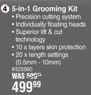 Dquip 5 In 1 Grooming Kit
