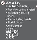 Dquip Wet & Dry Electric Shaver
