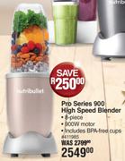 Nutribullet Pro Series 900 High Speed Blender