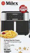 Milex 10L Dual Air Fryers
