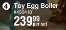 Toy Egg Boiler-Per Set