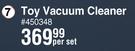Toy Vacuum Cleaner-Per Set