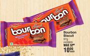 Britannia Bourbon Biscuits 428929-97g Each