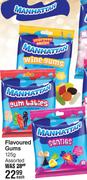 Manhattan Flavoured Gums Assorted-125g Each