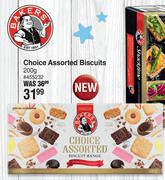 Bakers Choice Assorted Biscuits 455232-200g