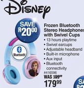 Disney Frozen Bluetooth Stereo Headphones With Swivel Cups 416596