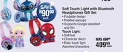 Marvel Soft Touch Light With Bluetooth Headphones Gift Set-Each