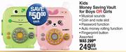 Kids Money Saving Vault For Boys Or Girls-Each