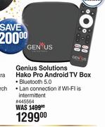 Genius Solutions Hako Pro Android TV Box 445564