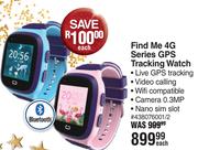 Volkano Find Me 4G Series GPD Tracking Watch 438076001/2-Each