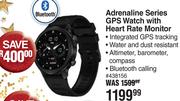 Volkano Adrenaline Series GPS Watch With Heart Rate Monitor 438156