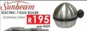 Sunbeam Electric 7 Egg Boiler