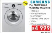 Samsung 7Kg Front Load Washing Machine