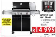 Weber Genesis E330 Gas Braai